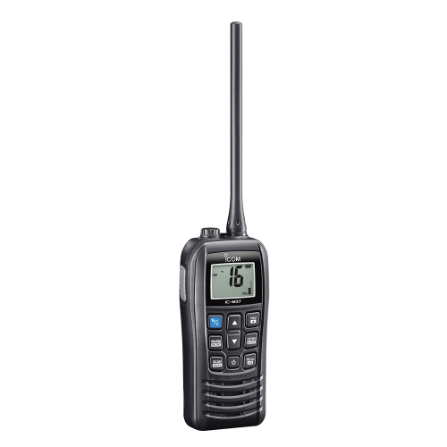 Icom - Icom M37 VHF Handheld Marine Radio - 6W