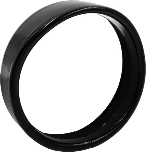 Saddle Tramp - Saddle Tramp 7in. Visor Style Light Trime Ring - Black - BC-HDTRIM3