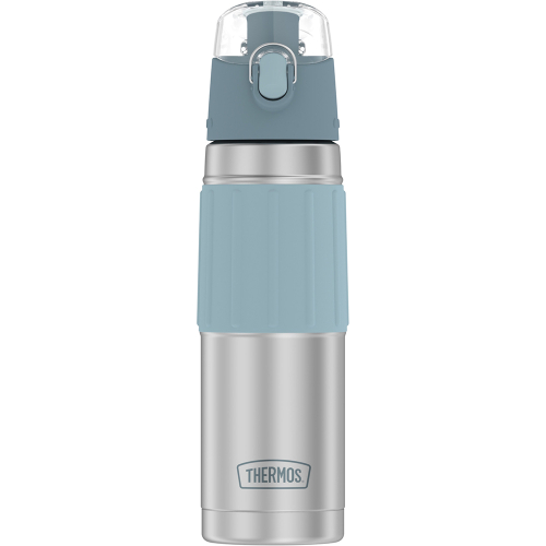 Thermos - Thermos Vacuum Insulated 18oz Hydration Bottle - Stainless Steel w/Grey Grip