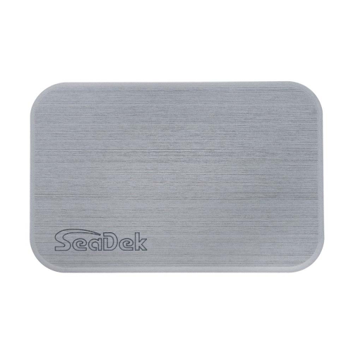 SeaDek - SeaDek YETI Roadie 20 Cooler Top 10-13/16" x 16-1/8" x 5mm Storm Grey SeaDek Logo Brushed