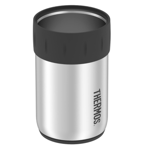 Thermos - Thermos Stainless Steel 12oz Beverage Can Insulator - Keeps Cold f/10 Hours