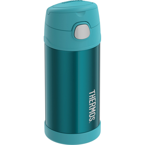Thermos - Thermos FUNtainer&reg; Stainless Steel Insulated Water Bottle with Straw - Teal