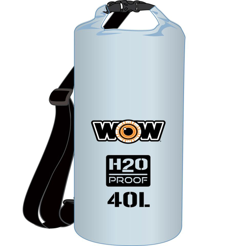 WOW Watersports - WOW Watersports H2O Proof Dry Bag - Clear 40 Liter