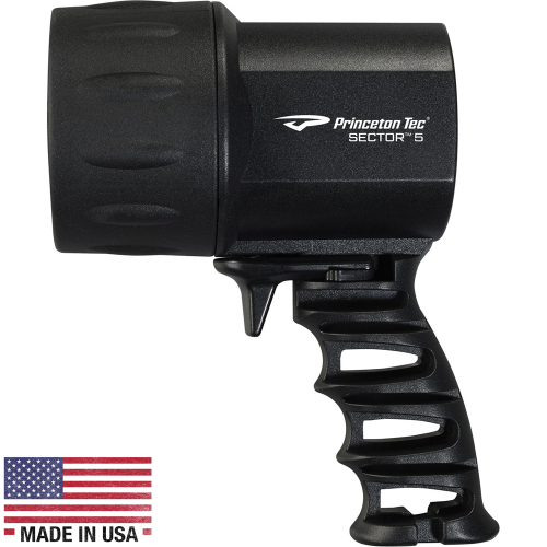 Princeton Tec - Princeton Tec Sector 5 LED Spotlight - Black