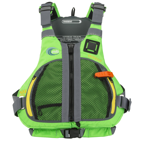 MTI Life Jackets - MTI Trident Life Jacket - Bright Green - Large/X-Large