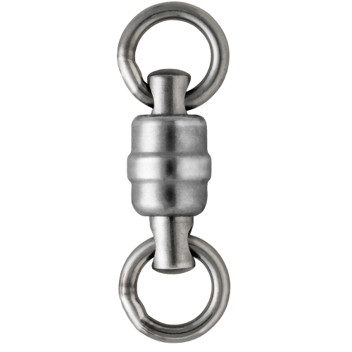 VMC - VMC Stainless Steel HD Ball Bearing Swivel w/Welded Rings - #1 - 110lb Test *3-Pack