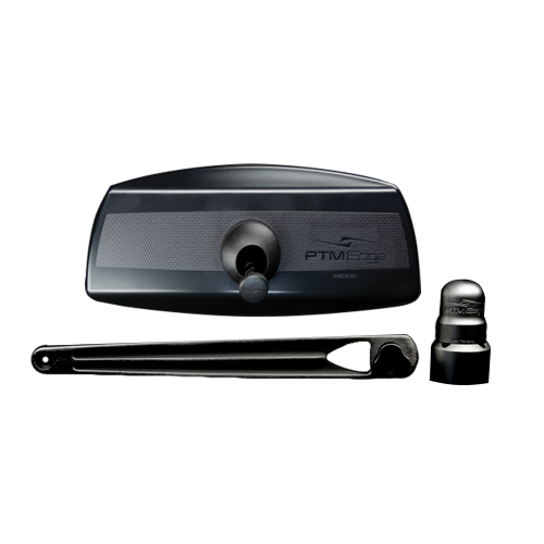 PTM Edge - PTM Edge UCX-17 PRO Pontoon Mirror/Bracket Kit - Black