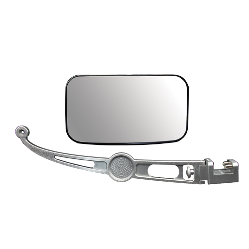PTM Edge - PTM Edge Pontoon Mirror/Bracket Kit w/Mirror &amp; PXR-100 (Silver)