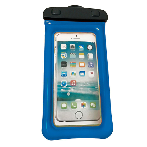 WOW Watersports - WOW Watersports H2O Proof Phone Holder - Blue 4" x 8"