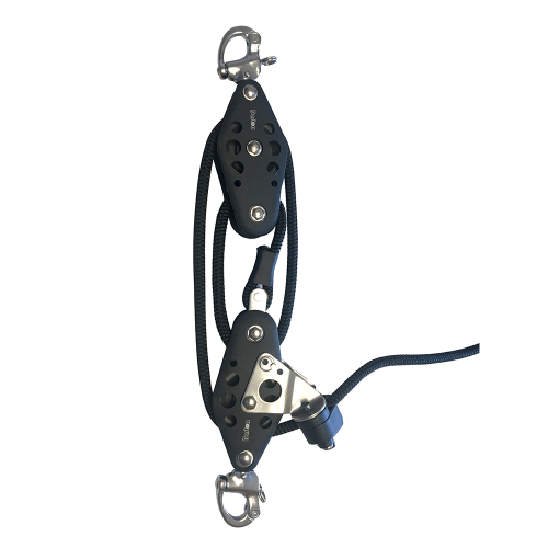 Barton Marine - Barton Marine Size 5 4:1 Vang System, Snap Shackle Head - 40' Line
