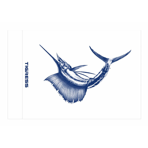 Tigress - Tigress Sailfish Release Flag - 12" x 18"