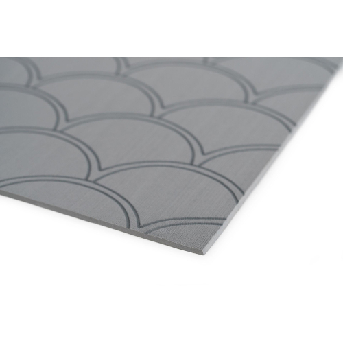 SeaDek - SeaDek 40" x 80" 5mm Sheet Storm Gray Brushed Fish Scale - 1016mm x 2032mm x 5mm