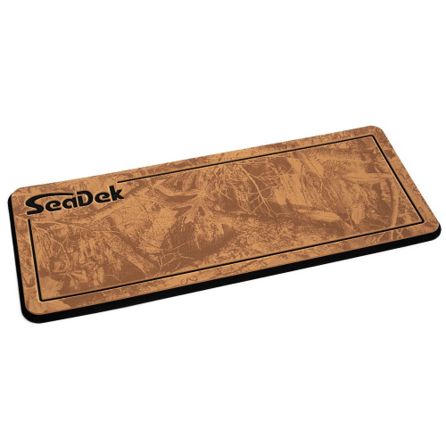 SeaDek - SeaDek 16" x 39"" 20mm Dual Density Large Helm Pad Mocha/Black Realtree Edge Pinline Smooth - 406.4mm x 990mm x 20mm