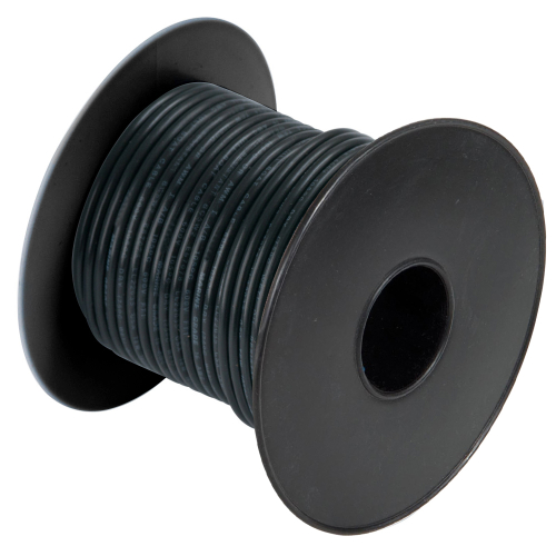 Cobra Wire & Cable - Cobra Wire 10 Gauge Marine Wire - Black - 100&#39;