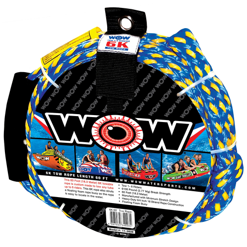 WOW Watersports - WOW Watersports 6K - 60&#39; Tow Rope