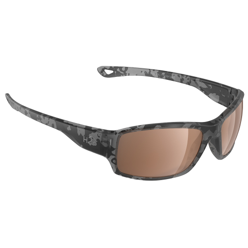 H2Optix - H2Optix Beachwalker Sunglasses Matt Tiger Shark, Brown Lens Cat. 3 - AR Coating