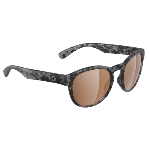 H2Optix - H2Optix Caladesi Sunglasses Matt Tiger Shark, Brown Lens Cat. 3 - AR Coating