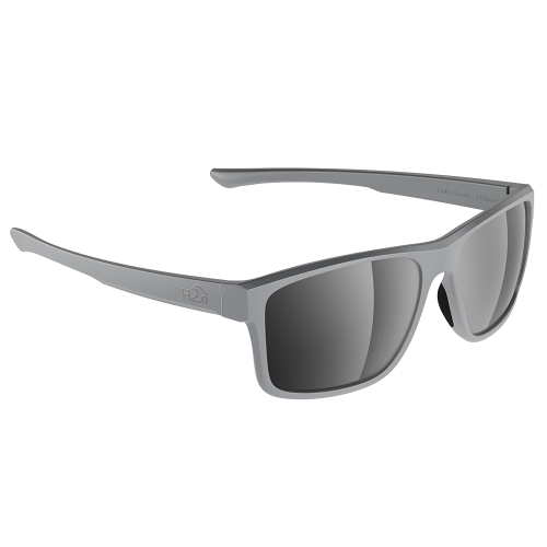 H2Optix - H2Optix Coronado Sunglasses Matt Grey, Grey Silver Flash Mirror Lens Cat. 3 - AR Coating