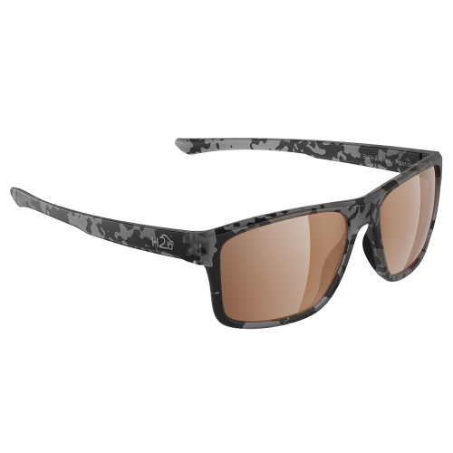 H2Optix - H2Optix Coronado Sunglasses Matt Tiger Shark, Brown Lens Cat. 3 - AR Coating