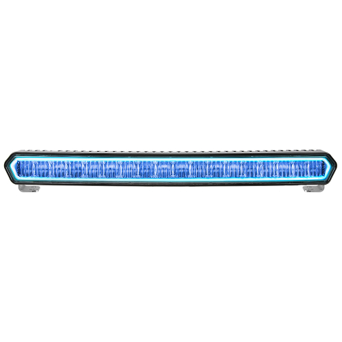 RIGID Industries - RIGID Industries SR-L Series Marine 20" Black LED Lightbar - White Light w/Blue Halo