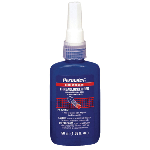 Permatex - Permatex High Strength Threadlocker RED Bottle - 50ml