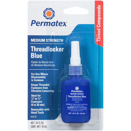 Permatex - Permatex Medium Strength Threadlocker Blue - 10ml Bottle