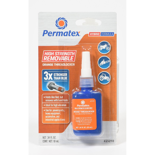 Permatex - Permatex High Strength Removable Orange Threadlocker
