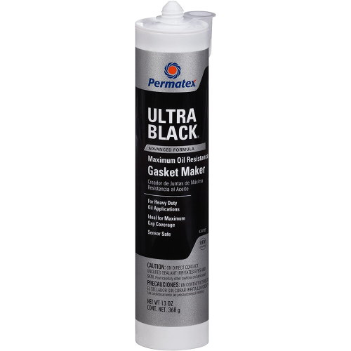 Permatex - Permatex Ultra Black&reg; Maximum Oil Resistance RTV Silicone Gasket Maker - 13oz
