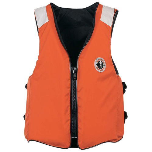 Mustang Survival - Mustang Classic Industrial Vest w/SOLAS Tape - Orange - 3XL/7XL