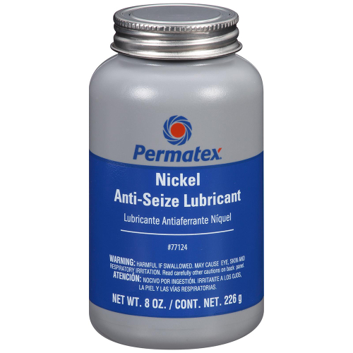Permatex - Permatex Nickel Anti-Seize Lubricant Brush Top Bottle - 8oz