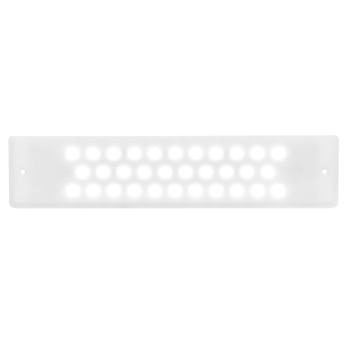 Macris Industries - Macris Industries Ultra Thin Waterproof Area &amp; Task Light - 16W, 2000 Lumens