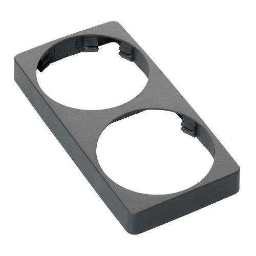 Veratron - Veratron 52MM (2-1/16") Bezel f/AcquaLink Dual Gauges - Black