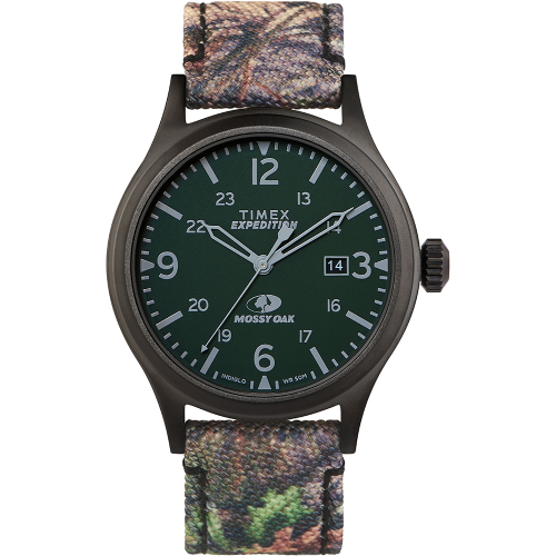 Timex - Timex x Mossy Oak&reg; Standard - 40mm Case - Dark Camouflage