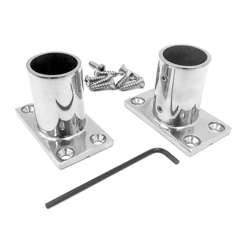 NavPod - NavPod Rectangle Stainless Steel Feet f/1.25" Angle/Stanchion Kit