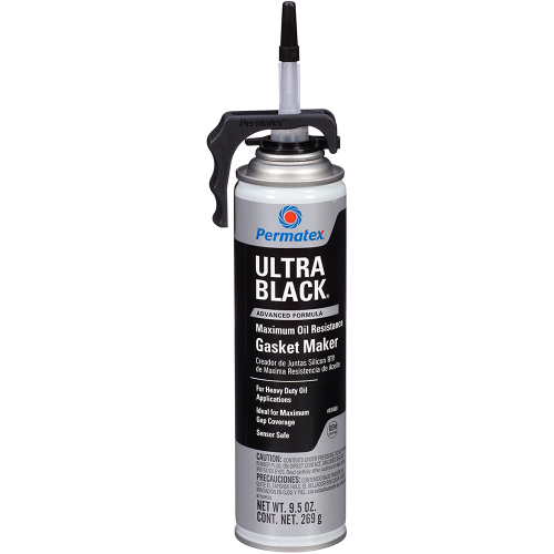 Permatex - Permatex Ultra Black&reg; Maximum Oil Resistance RTV Silicone Gasket Maker - 9.5oz