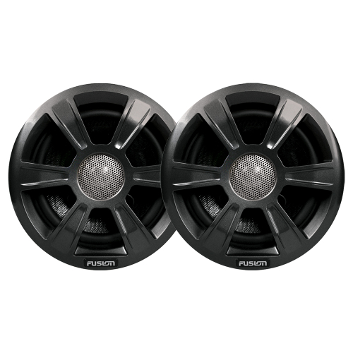 FUSION - FUSION MS-FR6GSP 6" Grill Covers - Grey Spoke Sport Style f/FR-Series Speakers
