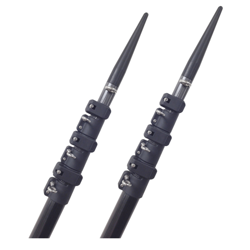 Lee's Tackle - Lee's 18' Telescopic Carbon Fiber Outrigger Poles f/1-1/2" ID Holders