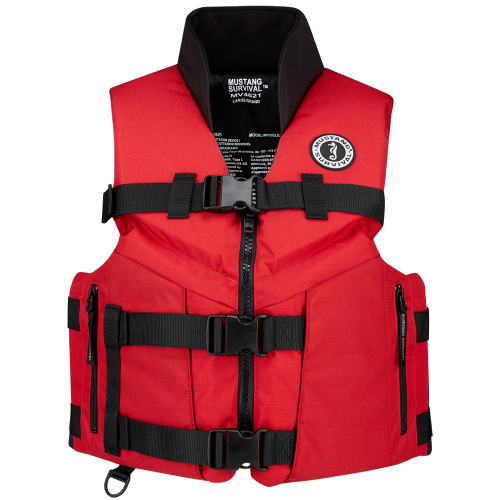 Mustang Survival - Mustang Accel 100 Fishing Vest - Small - Red/Black