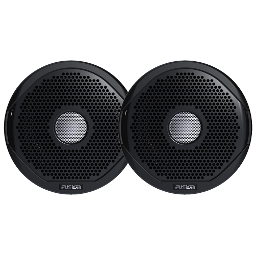 FUSION - FUSION MS-FR7GB Grill Covers - Black f/FR-Series Speakers