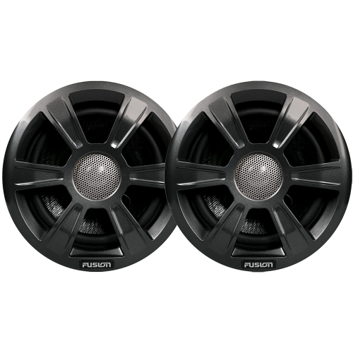 FUSION - FUSION MS-FR7GSP Grill Covers - Grey Spoke Sport Style f/FR-Series Speakers