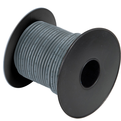 Cobra Wire & Cable - Cobra Wire 14 Gauge Flexible Marine Wire - Grey - 100&#39;