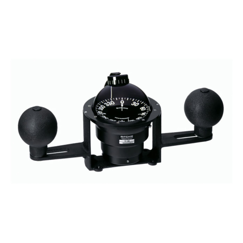 Ritchie - Ritchie Globemaster 5" Steel Boat Compass - 2&deg; Card &amp; Green Lighting - 24V