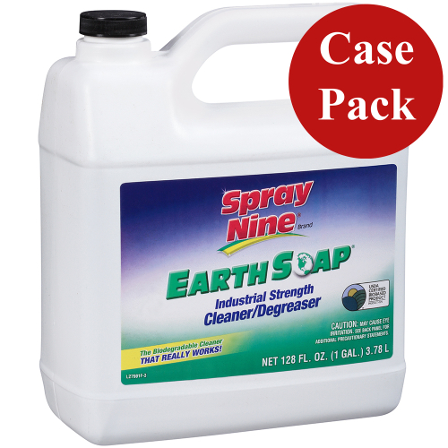 Spray Nine - Spray Nine Bio Based Earth Soap&reg; Cleaner/Degreaser Concentrated - 1 Gallon *4-Pack