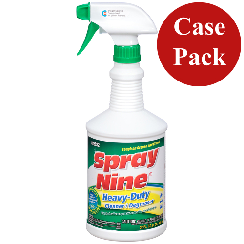 Spray Nine - Spray Nine Tough Task Cleaner &amp; Disinfectant - 32oz Round Bottle *6-Pack