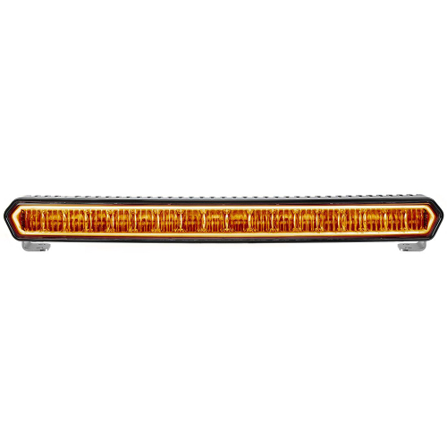RIGID Industries - RIGID Industries SR-L Series 20" Off-Road LED Light Bar - Black w/Amber Halo Back Lighting