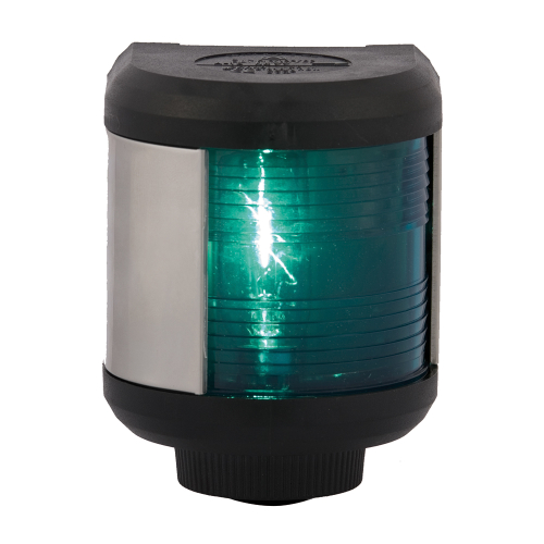 Aqua Signal - Aqua Signal Series 40 Starboard Side Mount Light - Black Housing