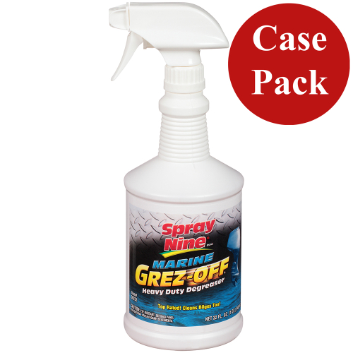 Spray Nine - Spray Nine Marine Grez-Off&reg; Heavy Duty Degreaser - 32oz Round Bottle *12-Pack