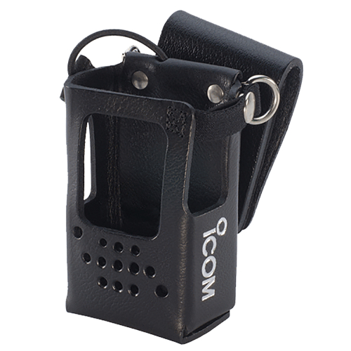 Icom - Icom Leather Case w/Swivel Belt Loop &amp; D-Ring f/F52D, M85 &amp; M85IS