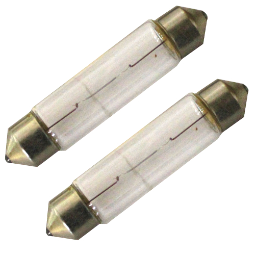 Aqua Signal - Aqua Signal 10W/12V Convex Festoon Bulb f/New Style Series 25 Navigation Lights - Pair