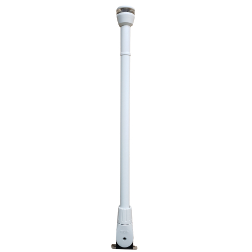 Aqua Signal - Aqua Signal Series 30 All-Round White Fold-Down Deck Mount LED Light w/19.5" Mounting Arm - White Housing